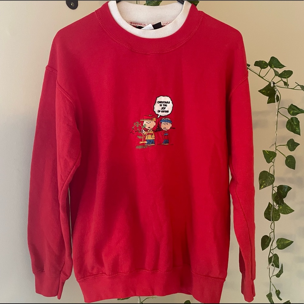 Charlie Brown Peanuts Collection Vintage Sweatshirt.